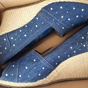 Skechers Diamond Jubilee Wedge Espadrille - Sz 10